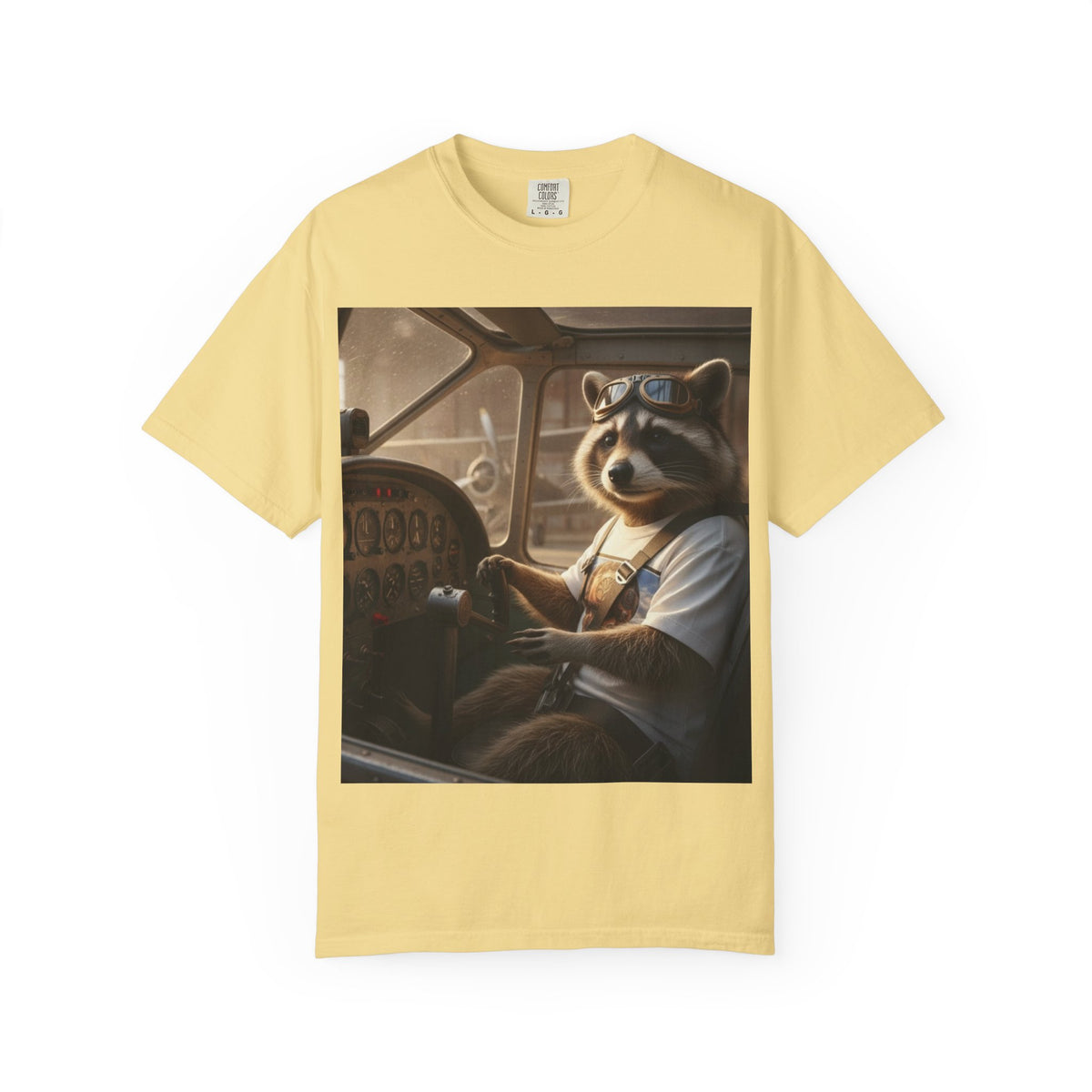 Raccoon Pilot tee
