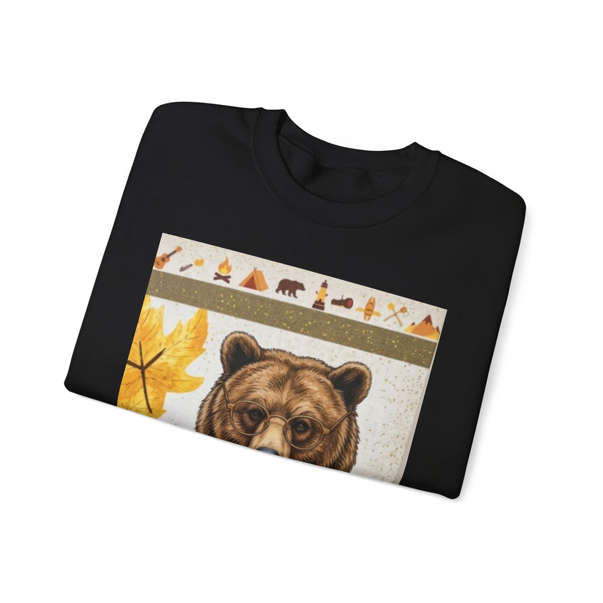 Bear Selfie Crewneck Sweatshirt