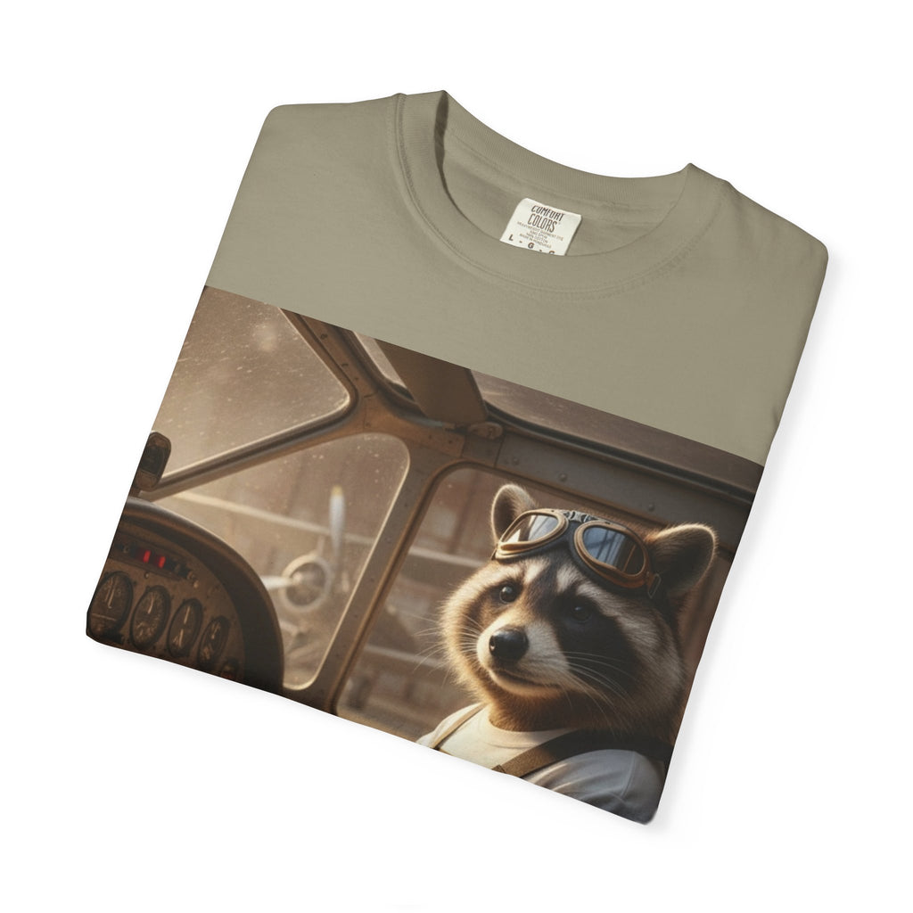 Raccoon Pilot tee