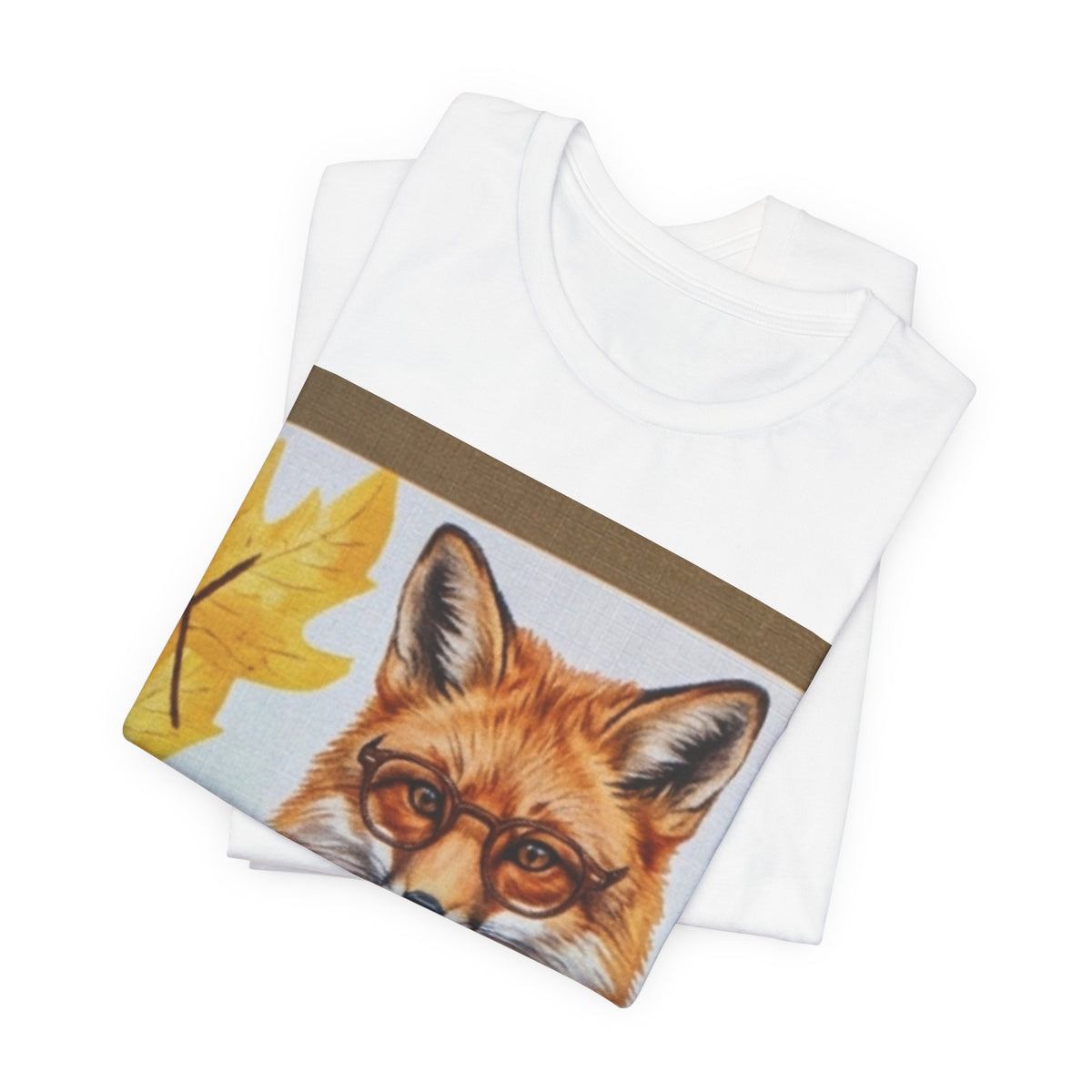 Autumn Fox Portrait T-Shirt — Wildlife Nature Graphic Tee