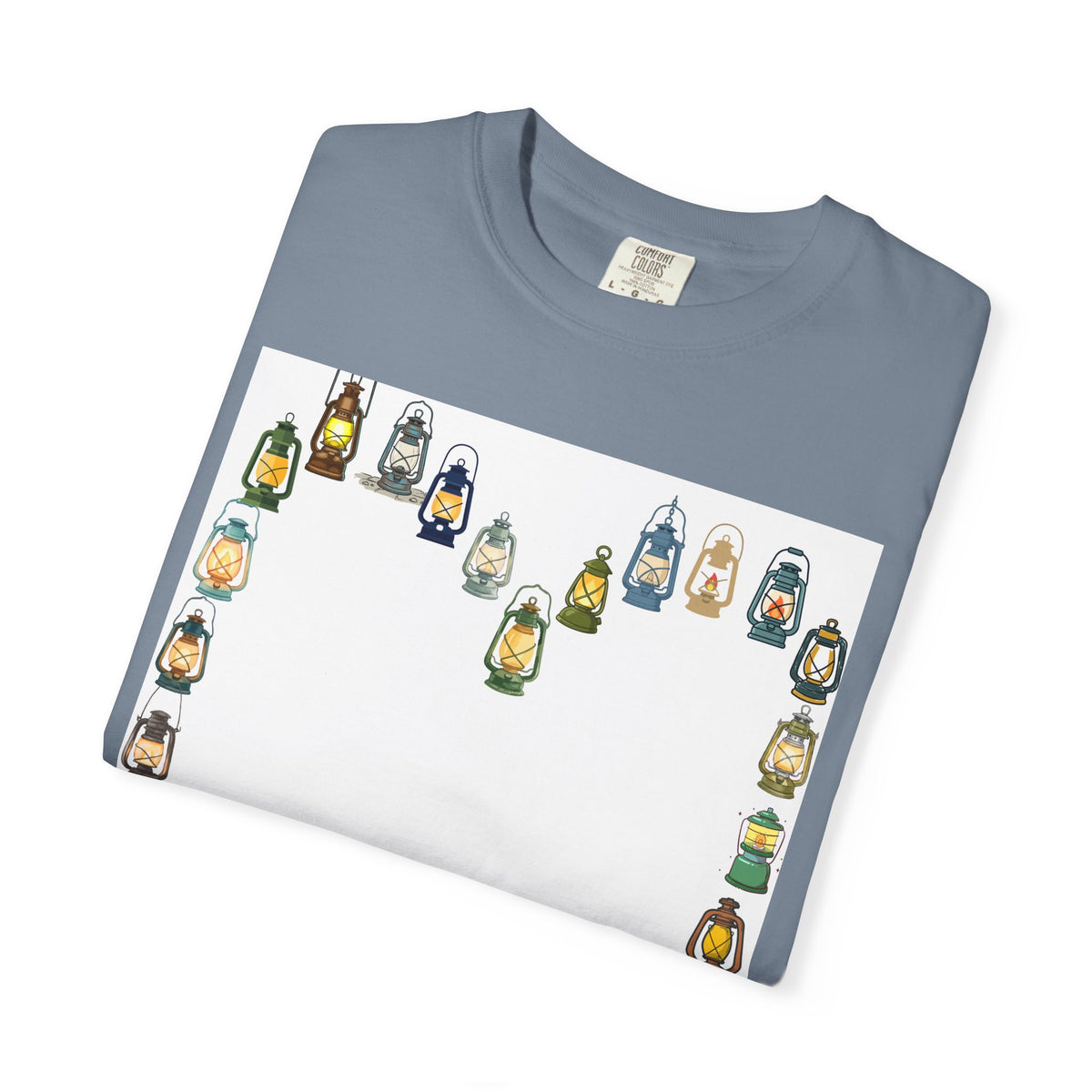Lantern Heart T-Shirt — Cute Colorful Lantern Heart Graphic Tee