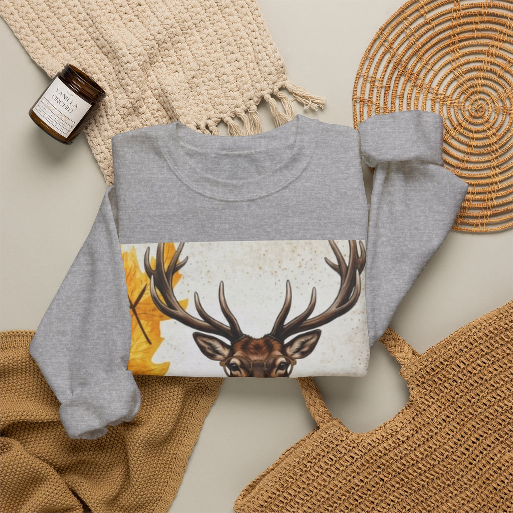 Autumn Stag Crewneck Sweatshirt