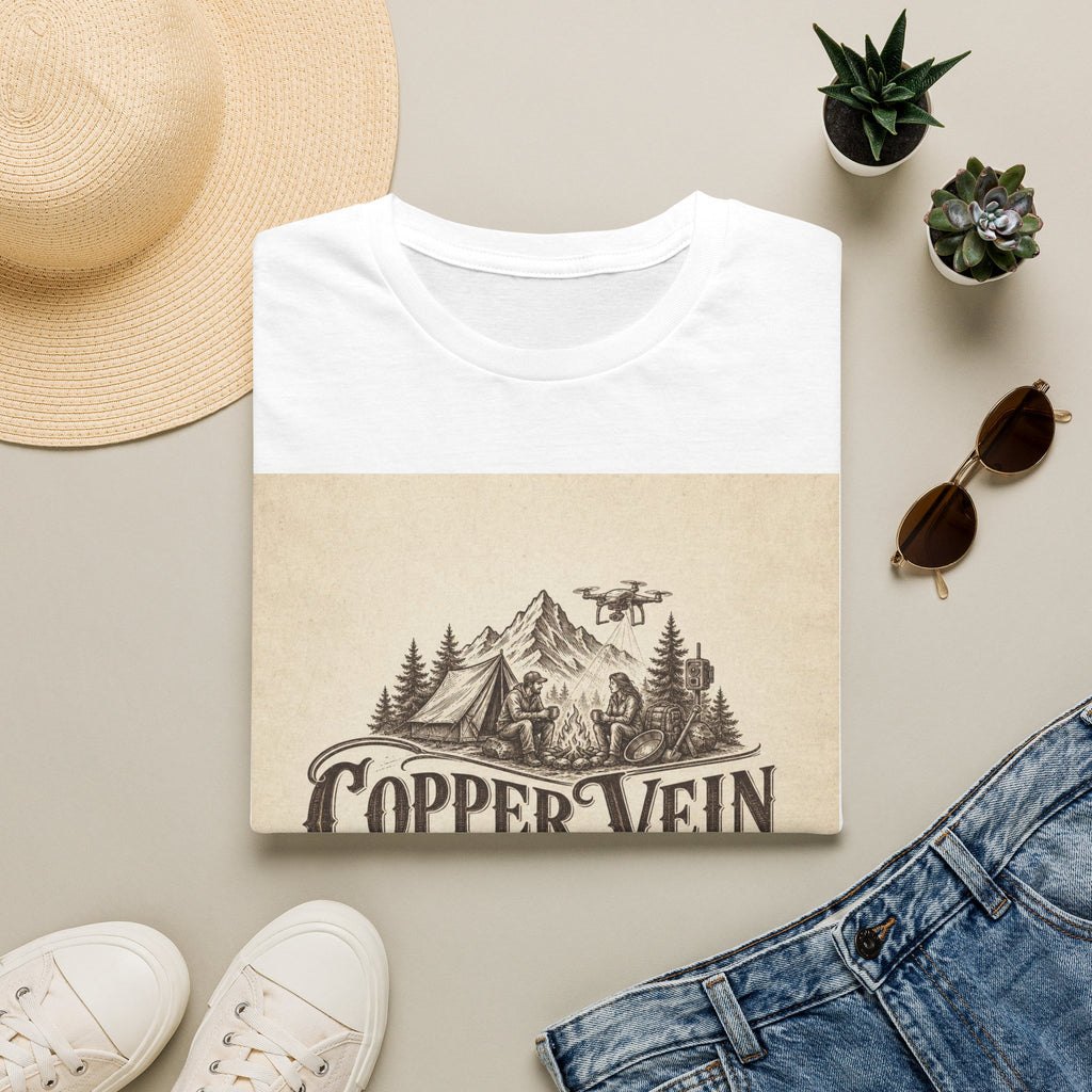 Copper Vein Mountain Logo T-Shirt — Outdoor Adventure Graphic Tee