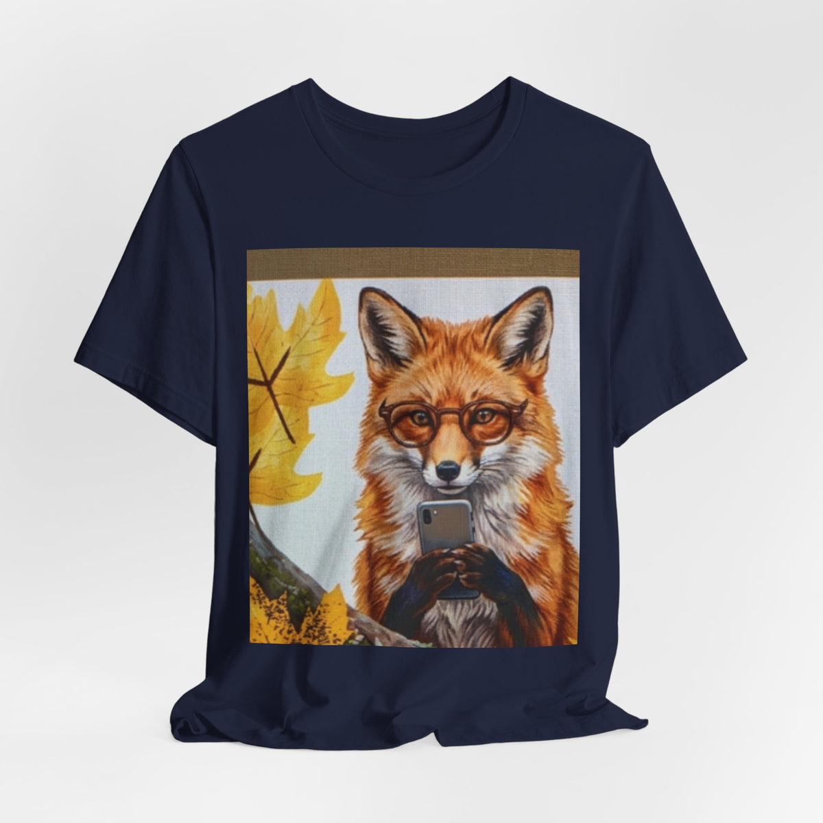Autumn Fox Portrait T-Shirt — Wildlife Nature Graphic Tee