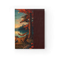 Autumn Lakeside Ruled Journal — Cozy Fall Cabin Writing Notebook