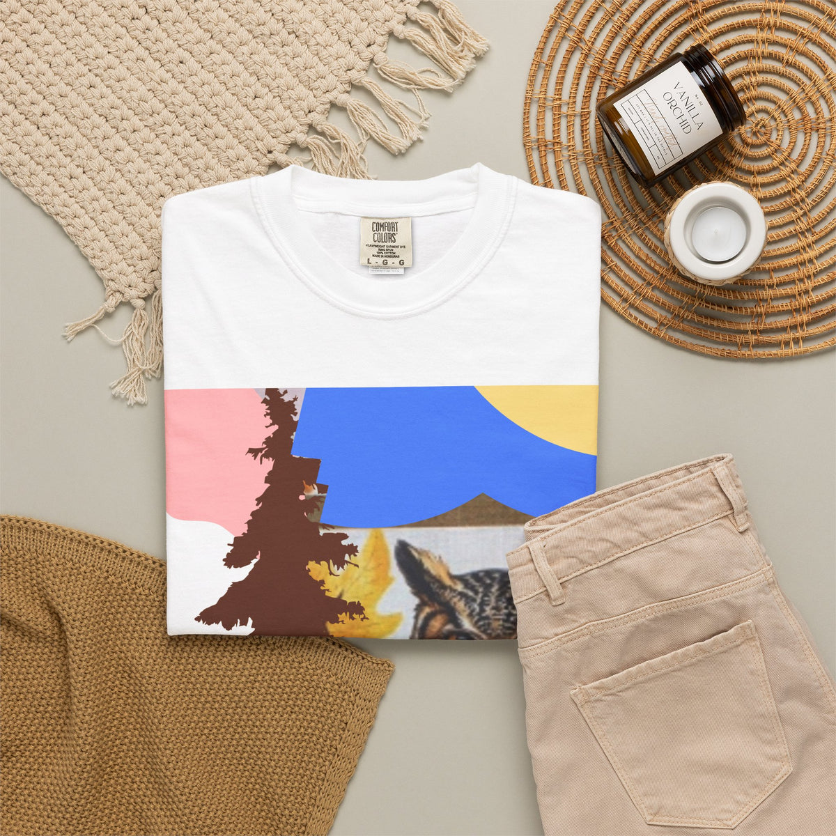 Owl Wilderness T-Shirt — Retro Nature Graphic Tee