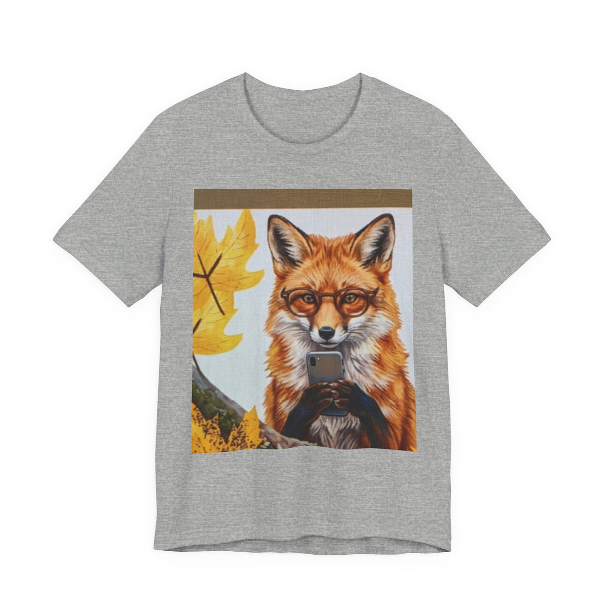 Autumn Fox Portrait T-Shirt — Wildlife Nature Graphic Tee