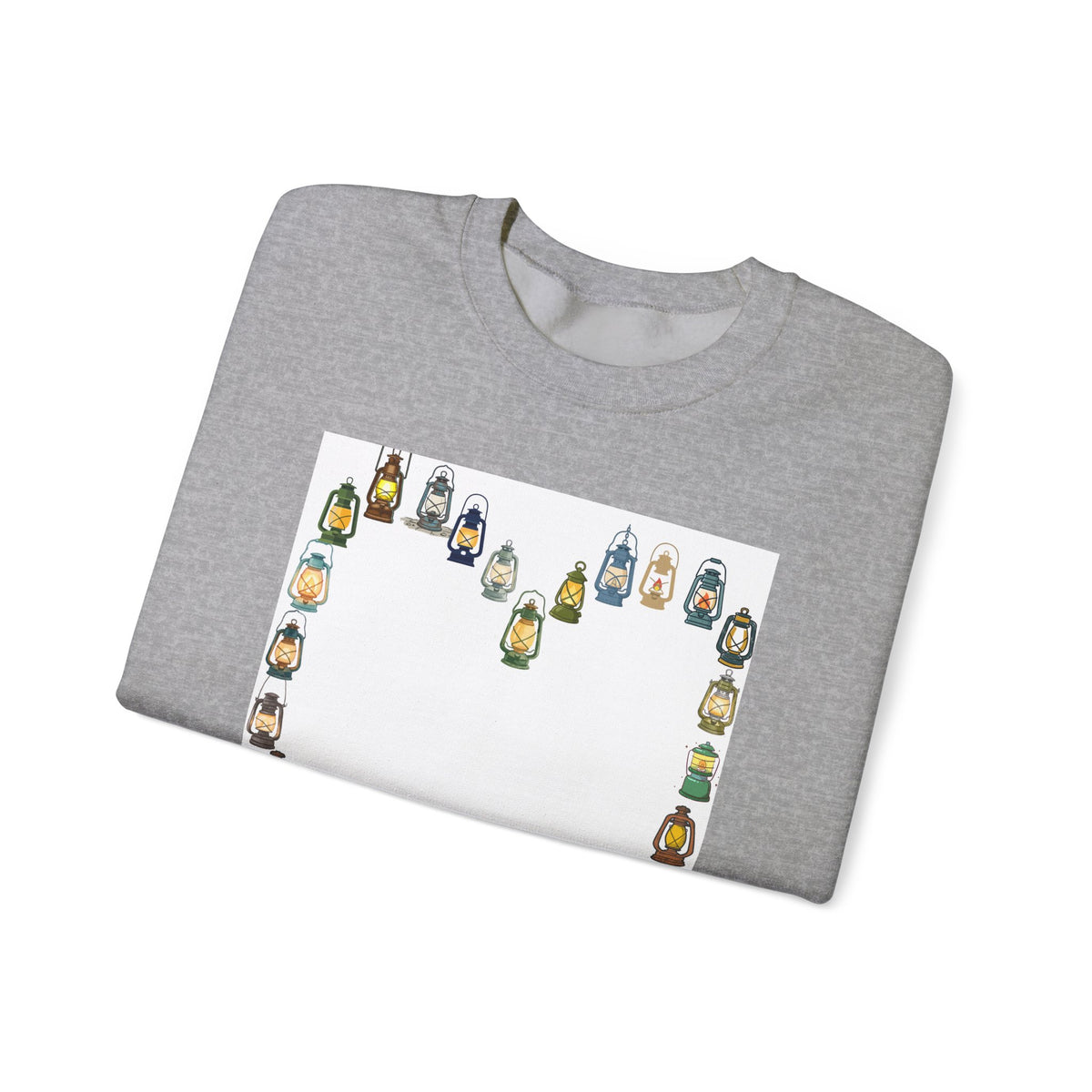 Penguin Heart Crewneck Sweatshirt — Cute Penguin Heart Graphic Pullover