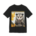 Possum Selfie T-Shirt — Cute Opossum Holding Phone Fall Design