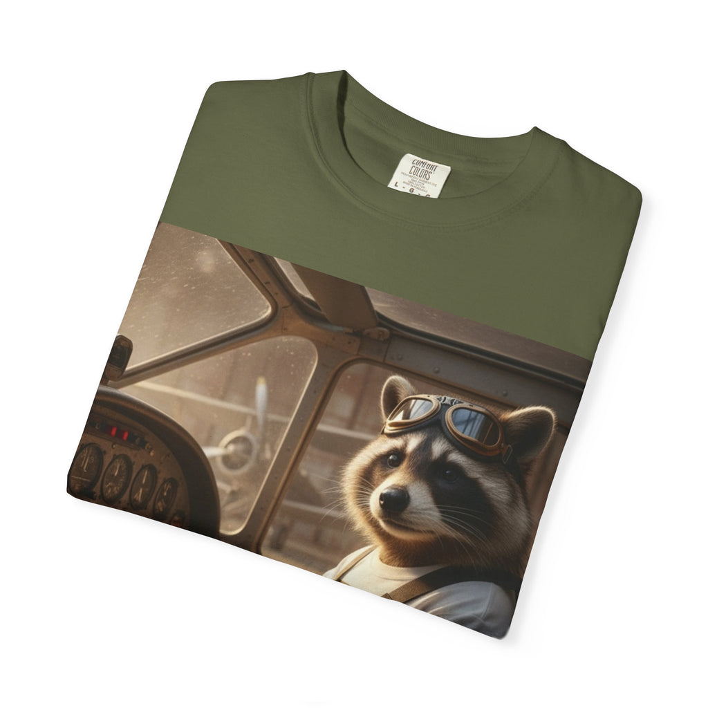Raccoon Pilot tee