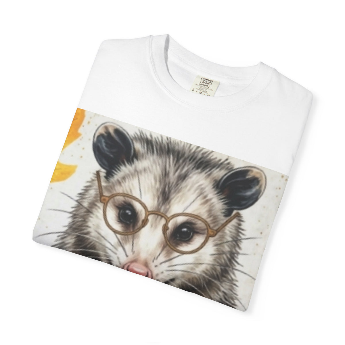 Opossum Selfie T-Shirt — Cute Glasses Opossum Phone Graphic Tee