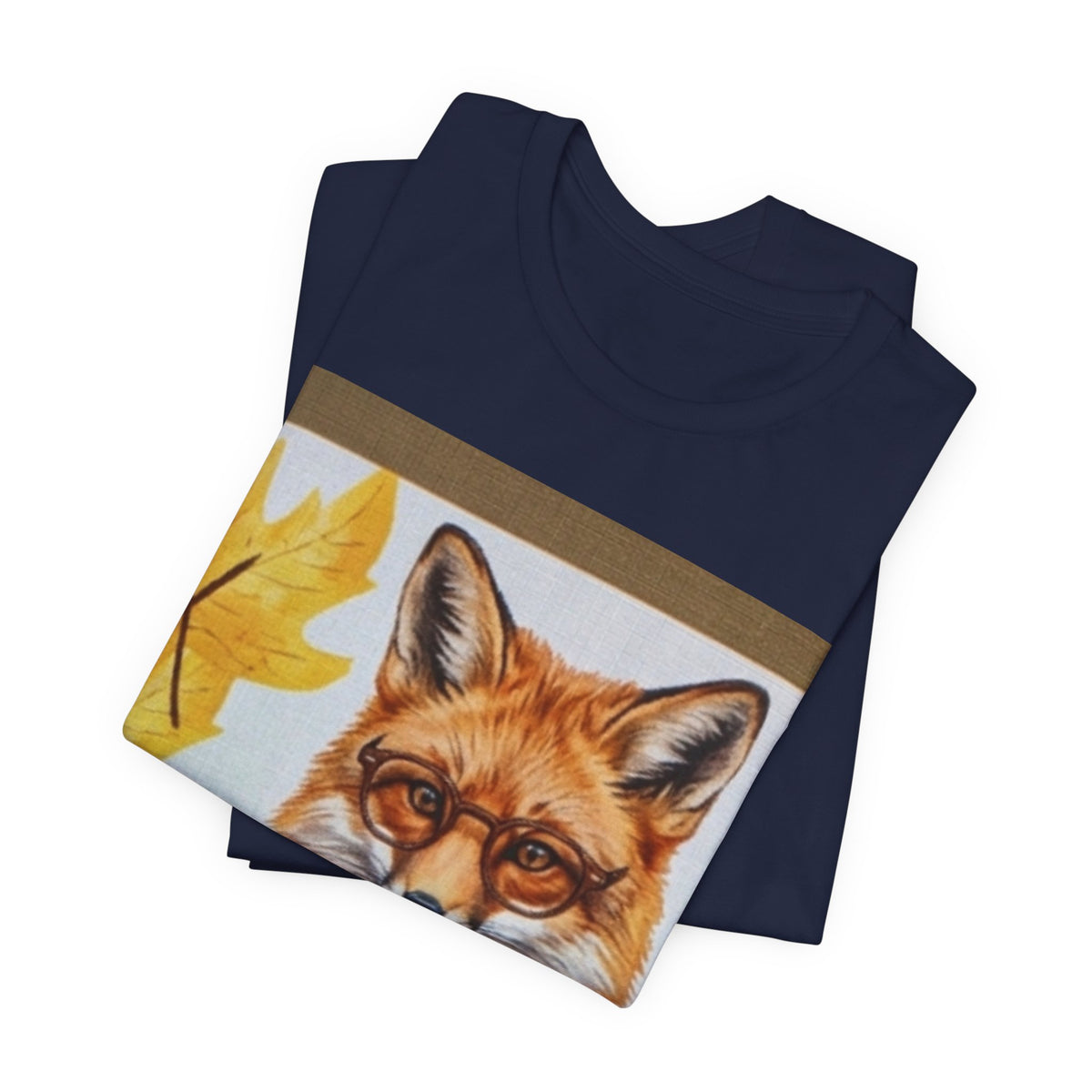 Autumn Fox Portrait T-Shirt — Wildlife Nature Graphic Tee