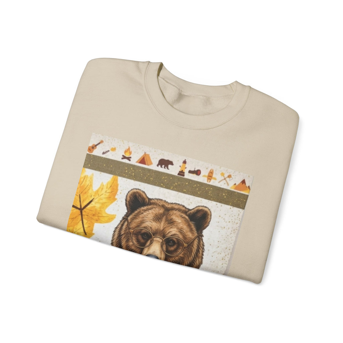 Bear Selfie Crewneck Sweatshirt
