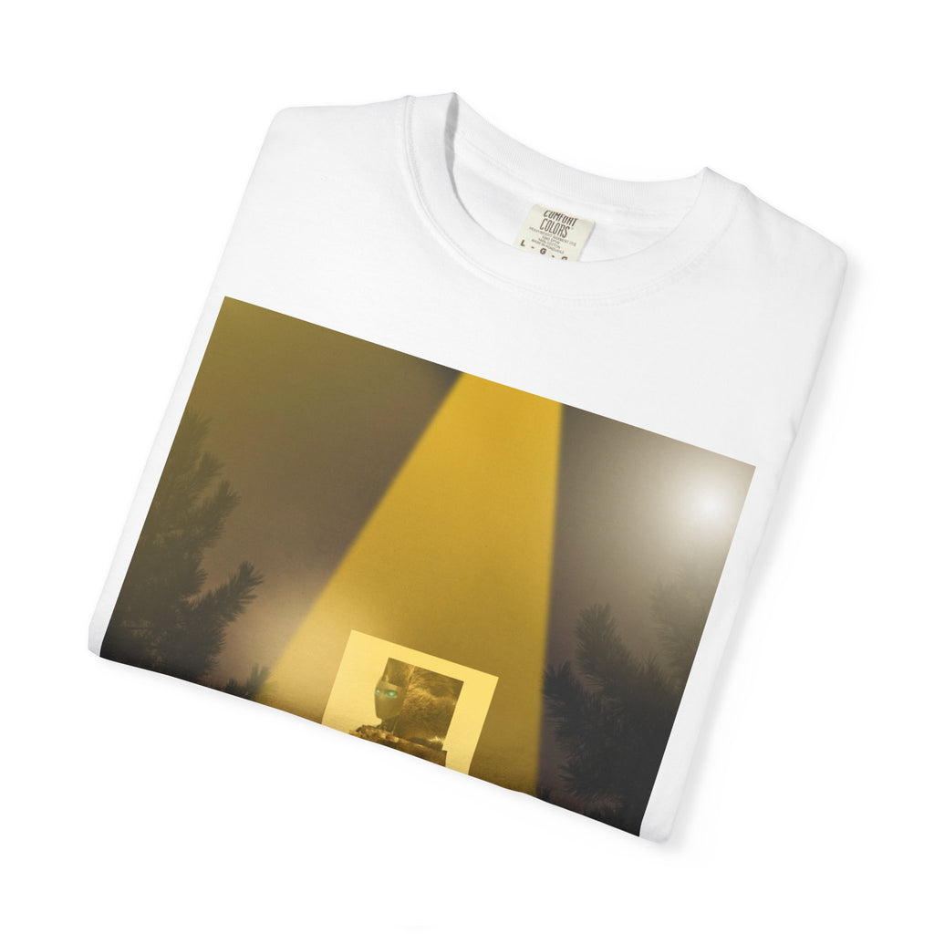 Graphic T-Shirt — Surreal Spotlight Astronaut Print
