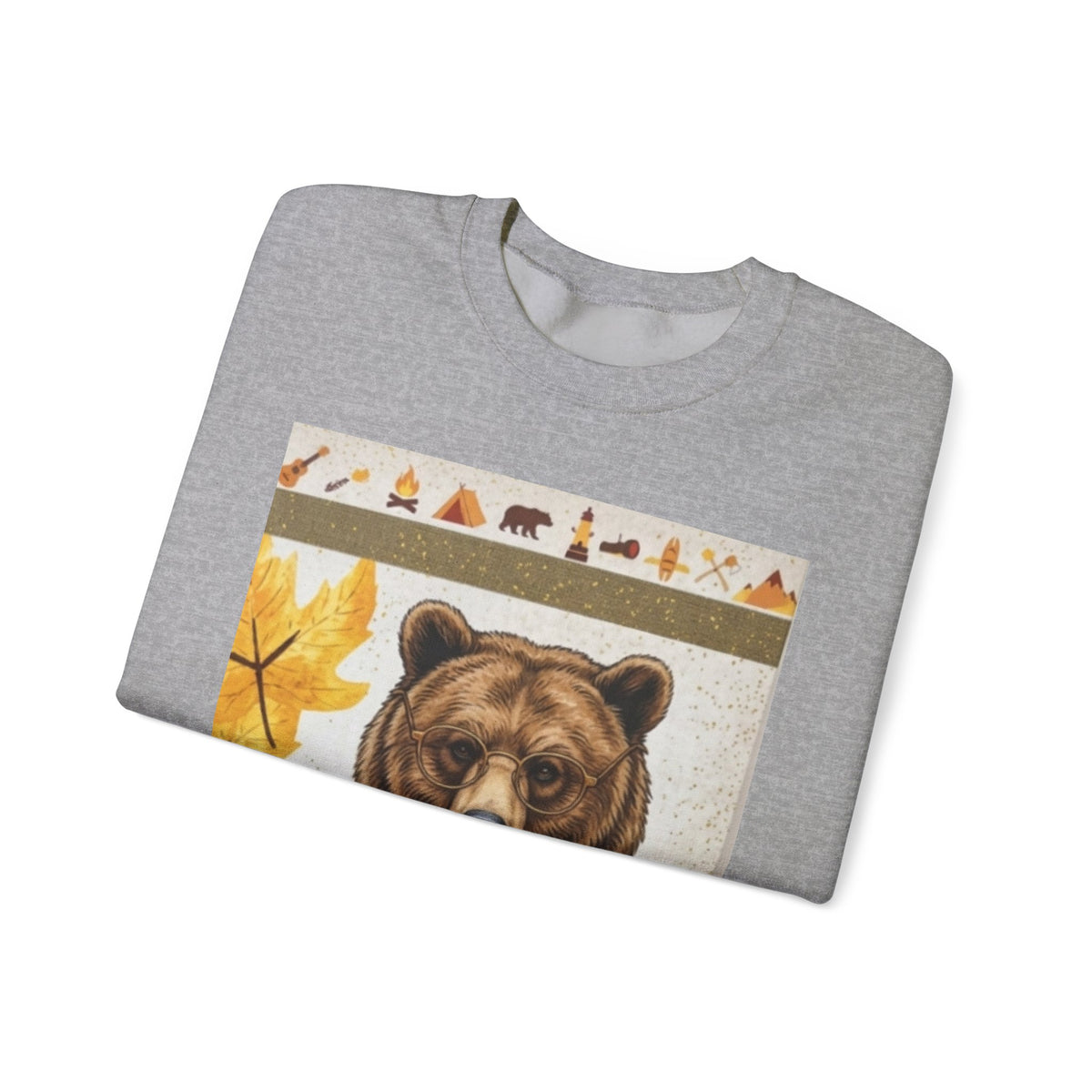 Bear Selfie Crewneck Sweatshirt