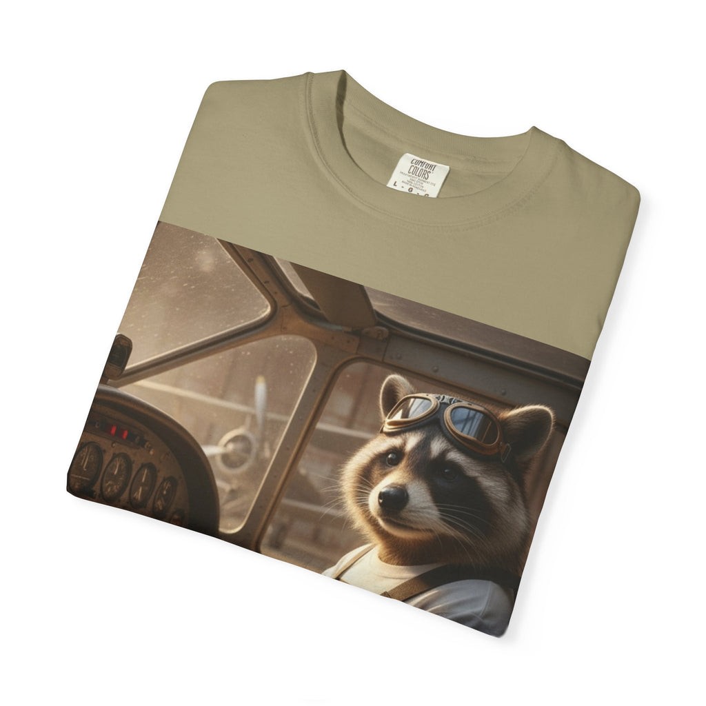 Raccoon Pilot tee