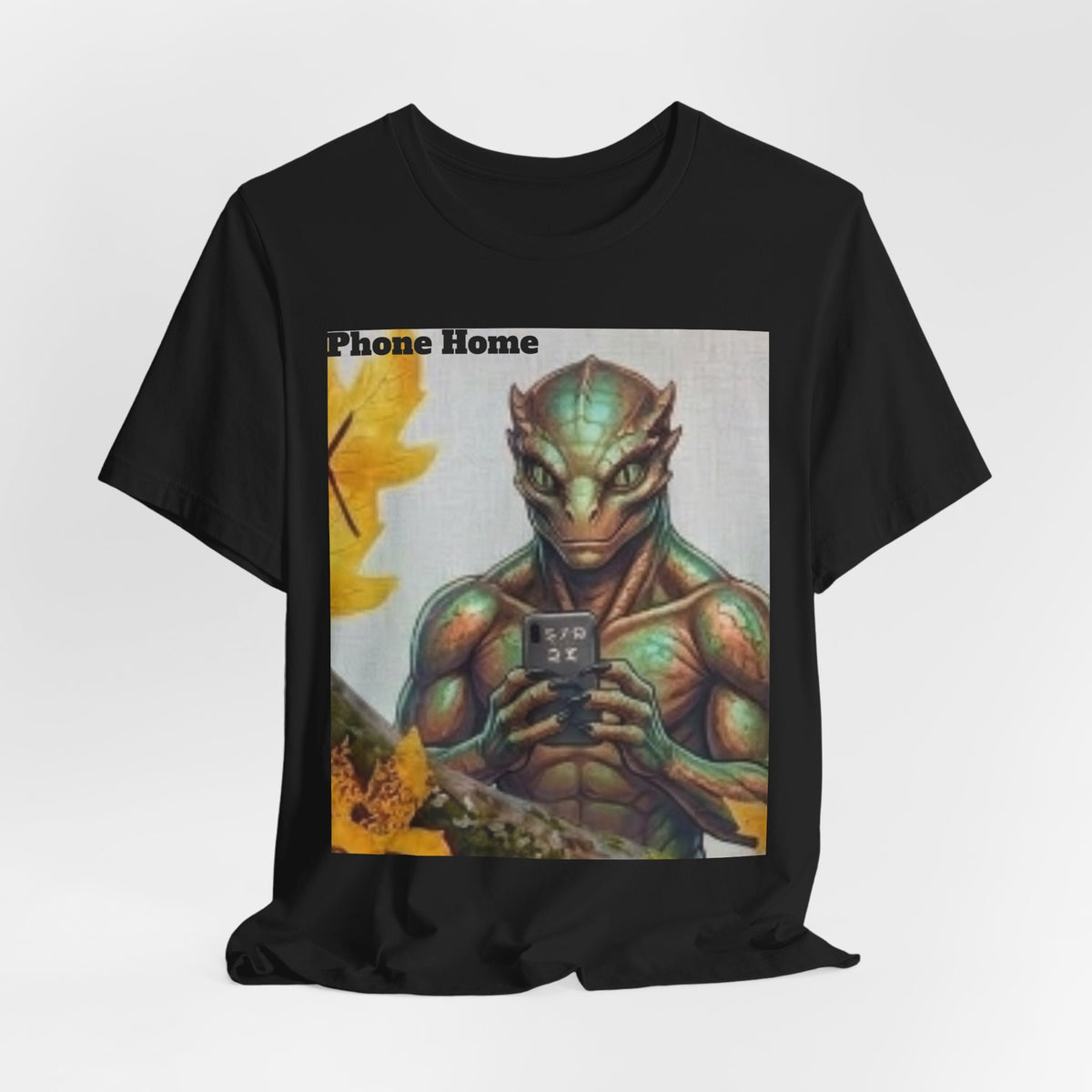 Alien Selfie T-Shirt — "Phone Home" Sci‑Fi Graphic Tee
