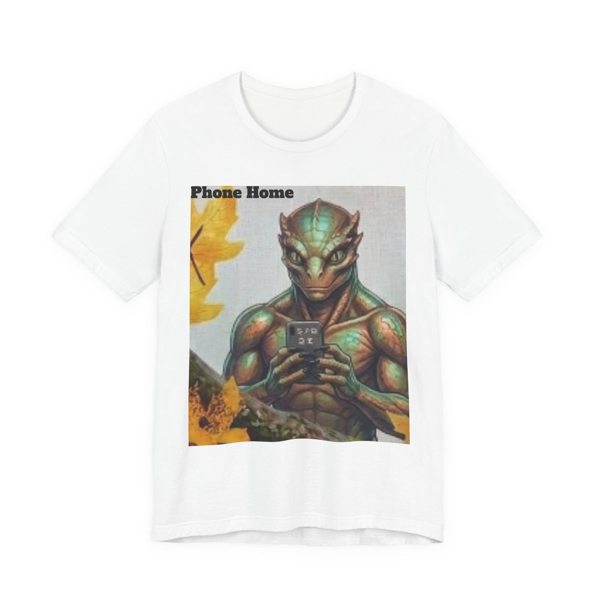 Alien Selfie T-Shirt — "Phone Home" Sci‑Fi Graphic Tee