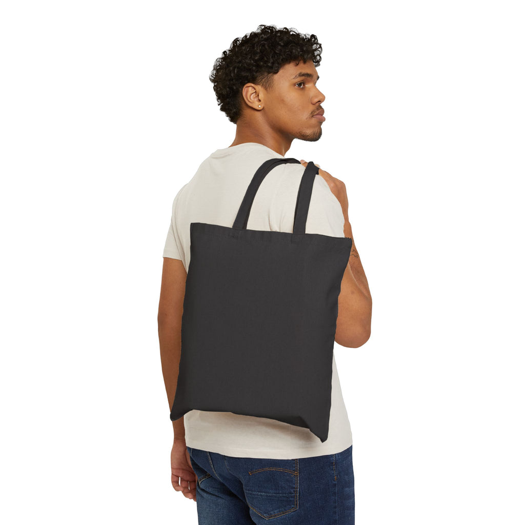 Bear Selfie Tote Bag – Rustic Autumn Canvas Market Tote