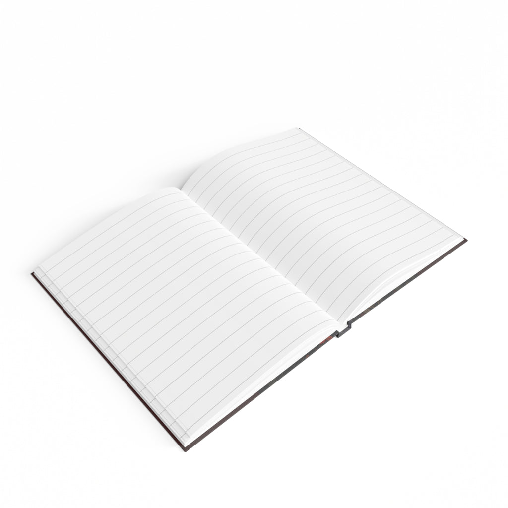 Autumn Lakeside Ruled Journal — Cozy Fall Cabin Writing Notebook