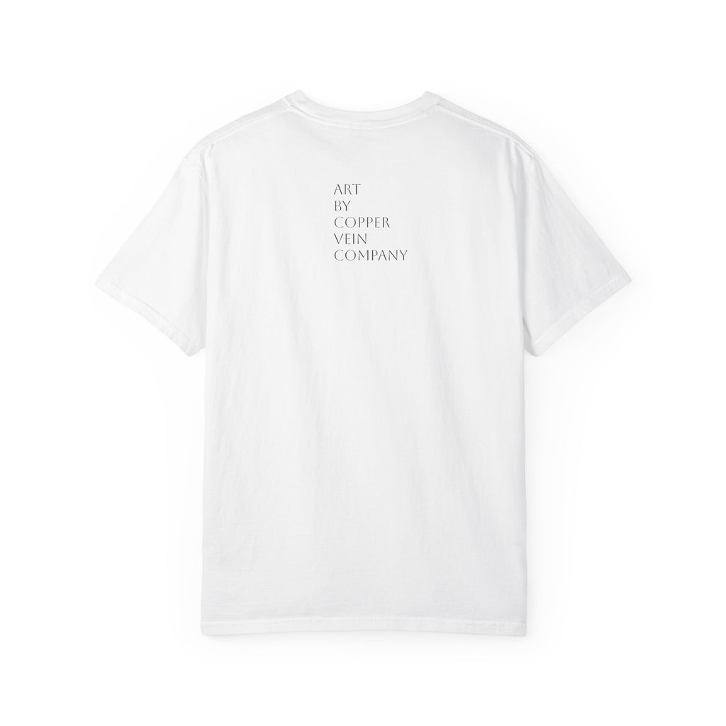 Graphic T-Shirt — Surreal Spotlight Astronaut Print