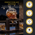 Skull Whiskey 750ML Decanter Set Premium Barware Gift Elegant Drinkware Collection
