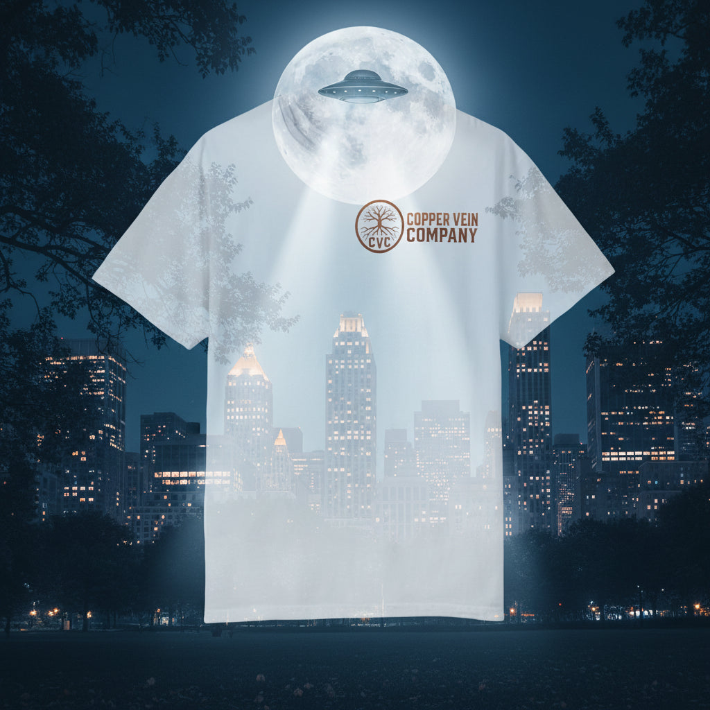 Copper Vein's Alien Hiker Tee Find Your Peace