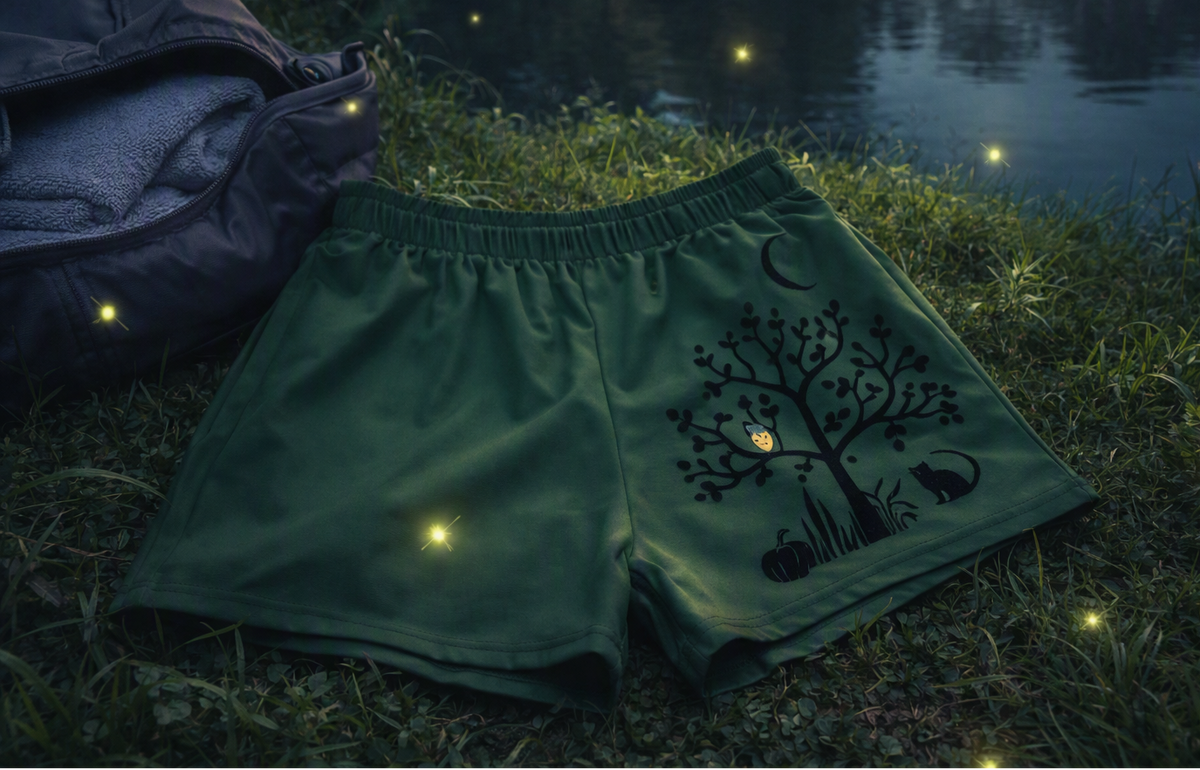 Late Night Swimming  Athletic Shorts