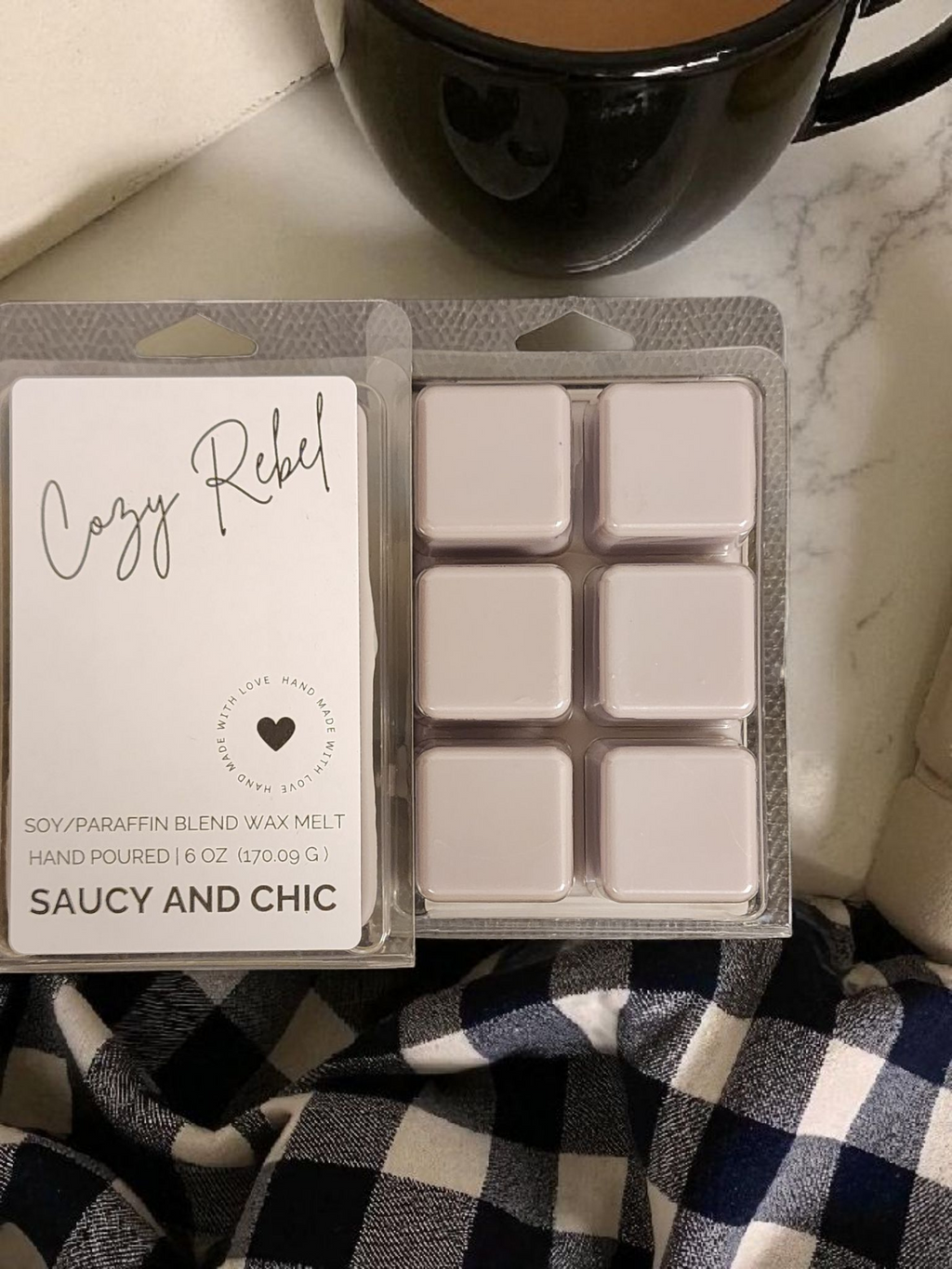 Cozy Rebel Wax Melt | Warm Masculine Woodsy Home Fragrance